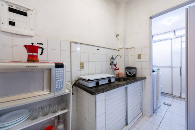 Imagem Kitnet com 1 Quarto para Alugar, 31 m² em Embaré - Santos Imagem Kitnet com 1 Quarto para Alugar, 31 m² em Embaré - Santos