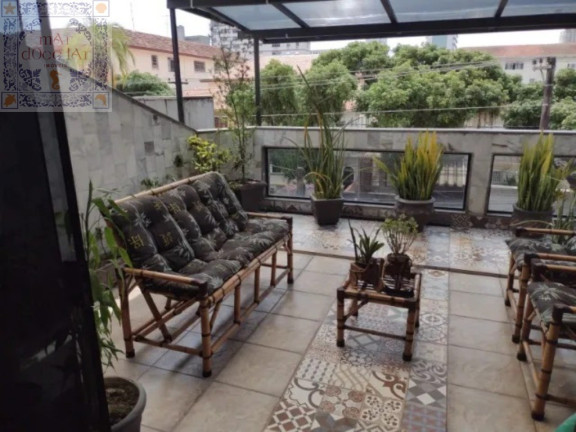 Imagem Casa com 3 Quartos para Alugar, 320 m² em Gonzaga - Santos