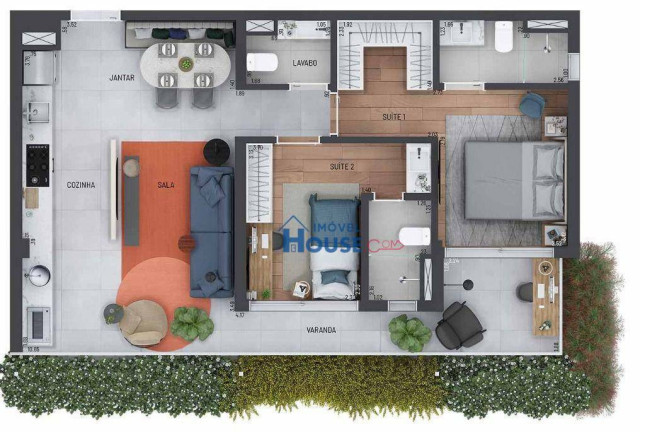 Imagem Apartamento com 2 Quartos à Venda, 110 m² em Itaim Bibi - São Paulo Imagem Apartamento com 2 Quartos à Venda, 110 m² em Itaim Bibi - São Paulo
