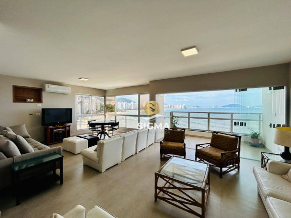 Imagem Apartamento com 4 Quartos à Venda, 200 m² em Jardim Astúrias - Guarujá