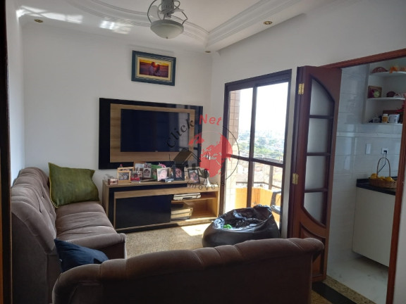 Imagem Apartamento com 3 Quartos à Venda, 85 m² em Vila Scarpelli - Santo André