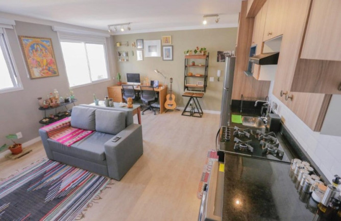 Imóvel com 1 Quarto à Venda, 37 m² em Chácara Inglesa - São Paulo