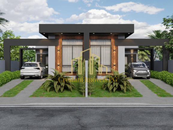Casa com 3 Quartos à Venda,  em Parque Dos Pinheiros - Ponta Grossa