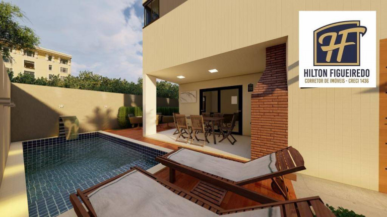 Imagem Apartamento com 2 Quartos à Venda, 55 m² em Camboinha - Cabedelo