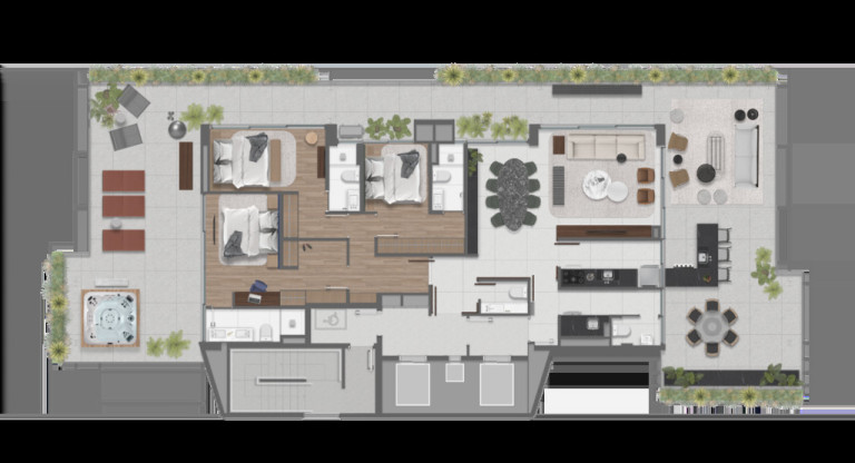 Imagem Imóvel com 2 Quartos à Venda, 198 m² em Itaim Bibi - São Paulo