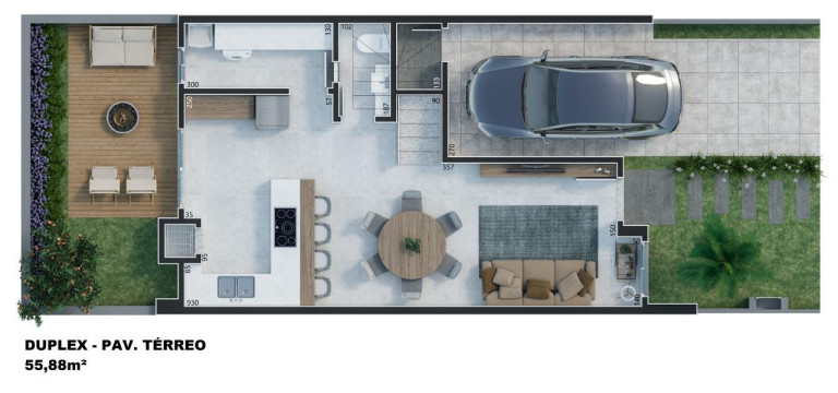 Imagem Casa com 3 Quartos à Venda, 112 m² em Abranches - Curitiba