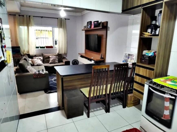 Imagem Casa com 2 Quartos à Venda, 80 m² em Vila Voturua - São Vicente Imagem Casa com 2 Quartos à Venda, 80 m² em Vila Voturua - São Vicente