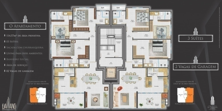Imagem Apartamento com 3 Quartos à Venda, 230 m² em Centro - Itapema Imagem Apartamento com 3 Quartos à Venda, 230 m² em Centro - Itapema