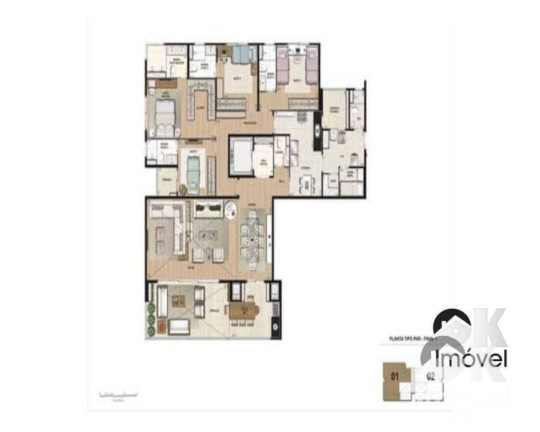 Imagem Apartamento com 4 Quartos à Venda, 213 m² em Aclimação - São Paulo