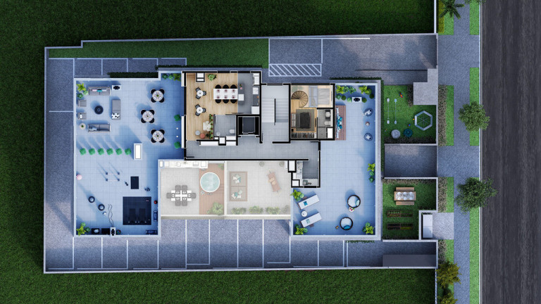 Imagem Apartamento com 2 Quartos à Venda, 59 m² em água Verde - Curitiba Imagem Apartamento com 2 Quartos à Venda, 59 m² em água Verde - Curitiba