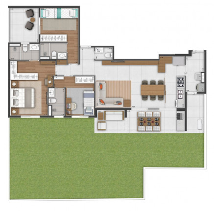 Imagem Apartamento com 2 Quartos à Venda, 123 m² em Taquaral - Campinas Imagem Apartamento com 2 Quartos à Venda, 123 m² em Taquaral - Campinas