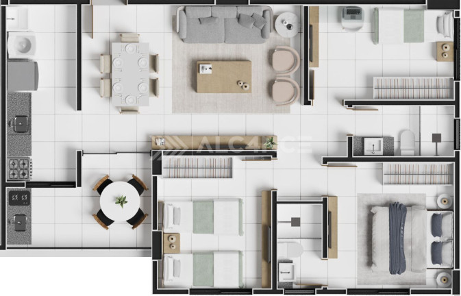 Imagem Apartamento com 2 Quartos à Venda, 62 m² em Jardim Oceania - João Pessoa Imagem Apartamento com 2 Quartos à Venda, 62 m² em Jardim Oceania - João Pessoa