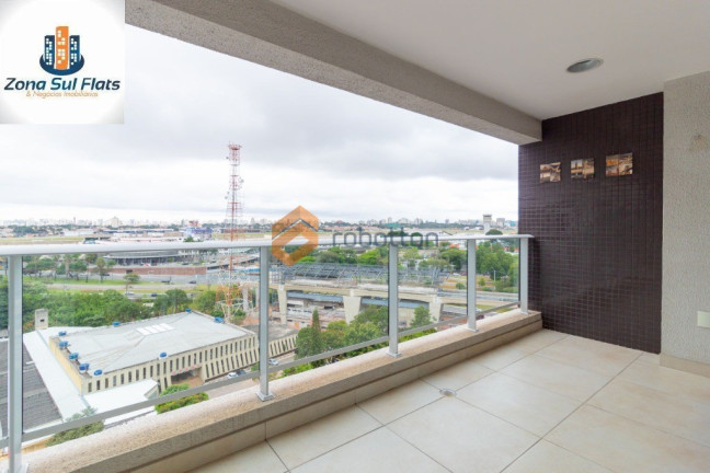 Imagem Apartamento com 1 Quarto para Alugar, 45 m² em Campo Belo - São Paulo