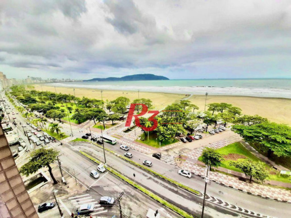 Apartamento com 3 Quartos à Venda, 166 m² em Gonzaga - Santos