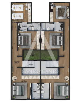 Imagem Sobrado com 1 Quarto à Venda, 196 m² em Residencial Aquarela Das Artes - Sinop Imagem Sobrado com 1 Quarto à Venda, 196 m² em Residencial Aquarela Das Artes - Sinop