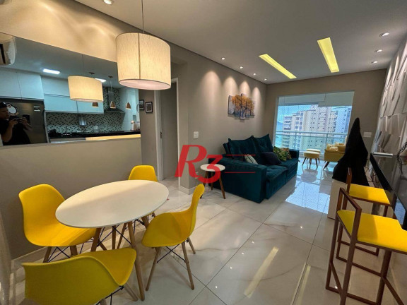Apartamento com 2 Quartos à Venda, 72 m² em José Menino - Santos