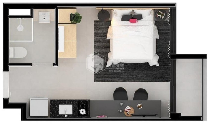 Imagem Studio com 1 Quarto à Venda, 24 m² em Vila Olímpia - São Paulo Imagem Studio com 1 Quarto à Venda, 24 m² em Vila Olímpia - São Paulo