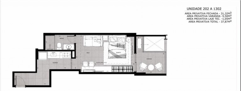 Imagem Flat com 1 Quarto à Venda, 71 m² em Flamengo - Rio De Janeiro