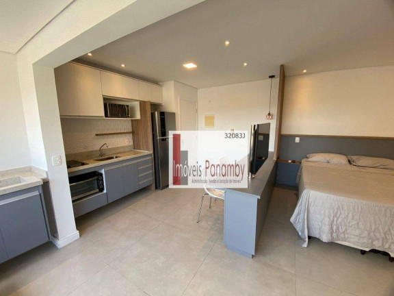 Imagem Apartamento com 1 Quarto para Alugar, 35 m² em Campo Belo - São Paulo