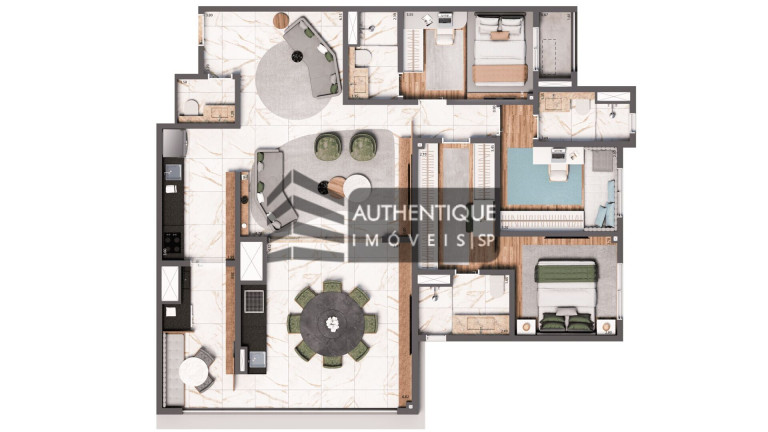 Imagem Apartamento com 3 Quartos à Venda, 123 m² em Ipiranga - São Paulo