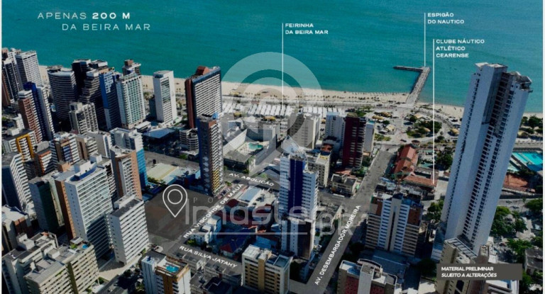 Apartamento com 3 Quartos à Venda, 132 m² em Meireles - Fortaleza