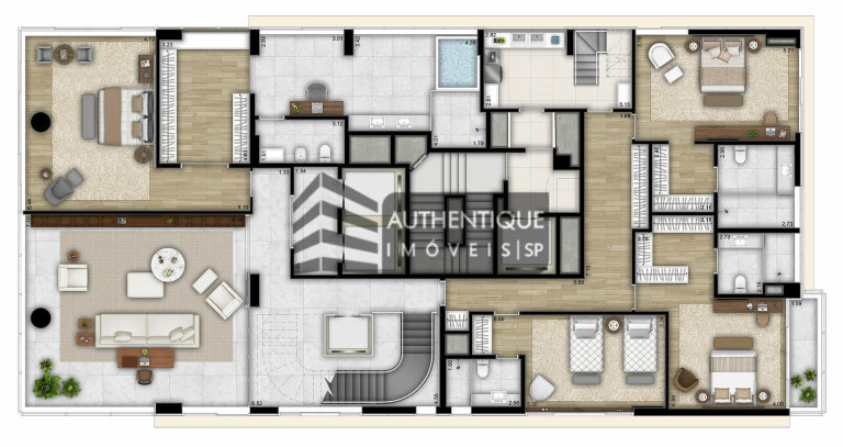 Imagem Cobertura com 4 Quartos à Venda, 771 m² em Vila Nova Conceição - São Paulo