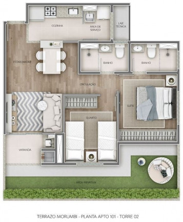 Imagem Apartamento com 2 Quartos à Venda, 50 m² em Paraíso Do Morumbi - São Paulo Imagem Apartamento com 2 Quartos à Venda, 50 m² em Paraíso Do Morumbi - São Paulo