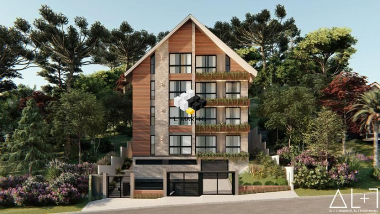 Apartamento com 2 Quartos à Venda, 60 m² em Tirol - Gramado