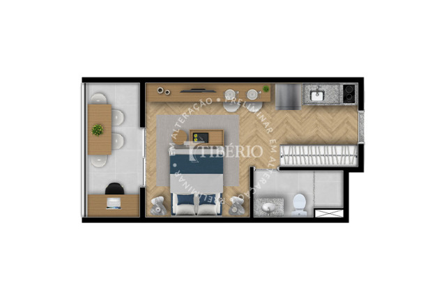 Imagem Apartamento com 1 Quarto à Venda, 27 m² em Mooca - São Paulo