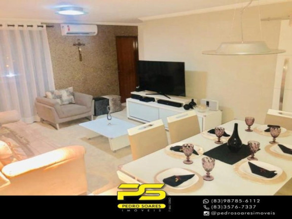 Apartamento com 3 Quartos à Venda, 87 m² em Manaíra - João Pessoa