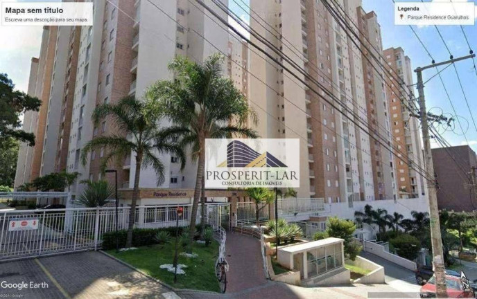 Apartamento com 3 Quartos à Venda, 77 m² em Jardim Flor Da Montanha - Guarulhos