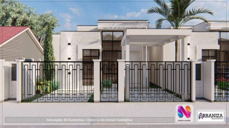 Imagem Casa com 3 Quartos à Venda, 77 m² em Centro - Tijucas