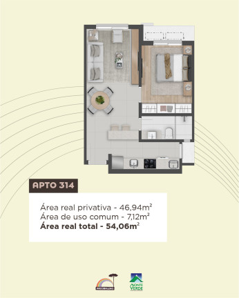 Imagem Apartamento com 1 Quarto à Venda, 46 m² em Floresta - Gramado Imagem Apartamento com 1 Quarto à Venda, 46 m² em Floresta - Gramado