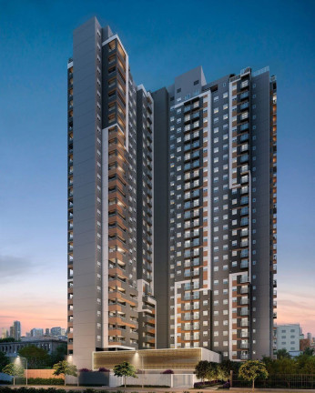 Imagem Apartamento com 1 Quarto à Venda, 38 m² em Campo Belo - São Paulo