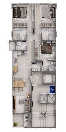 Imagem Apartamento com 3 Quartos à Venda, 101 m² em Perequê - Porto Belo Imagem Apartamento com 3 Quartos à Venda, 101 m² em Perequê - Porto Belo