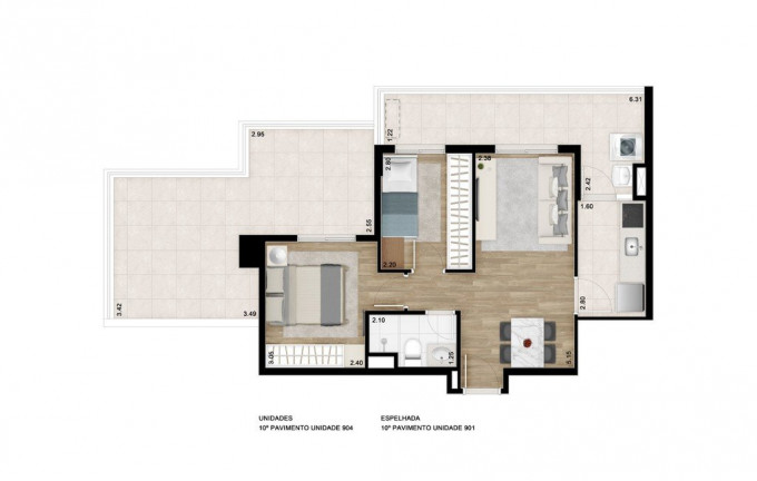Imagem Studio com 1 Quarto à Venda, 22 m² em Centro - São Paulo