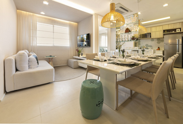 Imagem Apartamento com 2 Quartos à Venda, 45 m² em Areia Branca - Santos