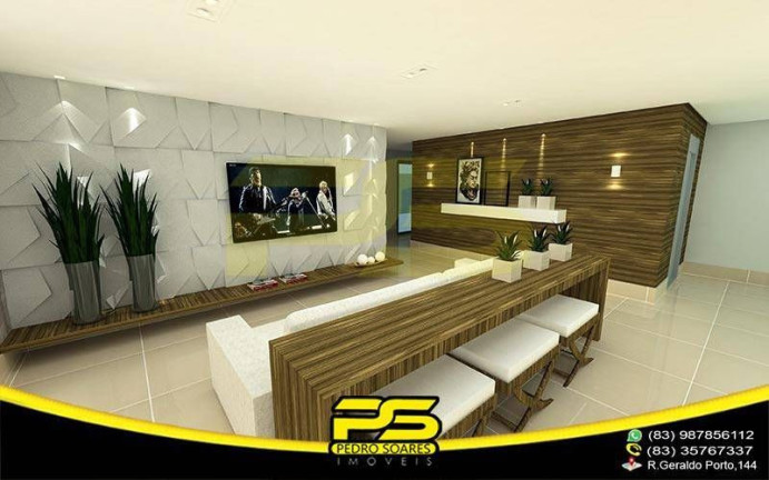 Imagem Apartamento com 3 Quartos à Venda, 95 m² em Cabo Branco - João Pessoa Imagem Apartamento com 3 Quartos à Venda, 95 m² em Cabo Branco - João Pessoa