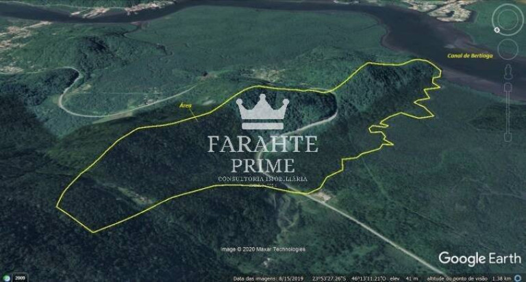 Imagem Terreno à Venda, 1.211.000 m² em Santos