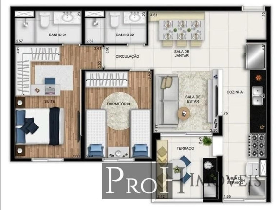 Imagem Apartamento com 2 Quartos à Venda, 68 m² em Vila Gilda - Santo André Imagem Apartamento com 2 Quartos à Venda, 68 m² em Vila Gilda - Santo André