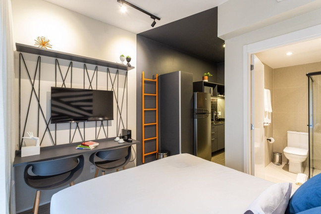 Imagem Apartamento com 1 Quarto para Alugar, 25 m² em Vila Mariana - São Paulo