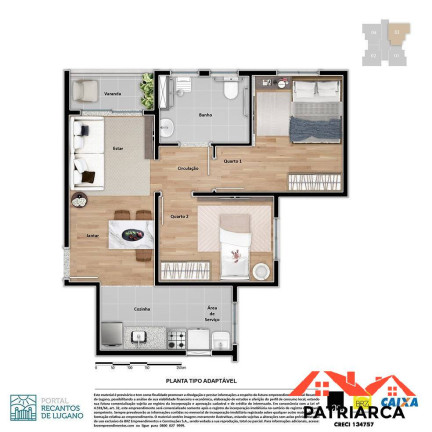 Imagem Apartamento com 2 Quartos à Venda, 58 m² em Centro - Sumaré