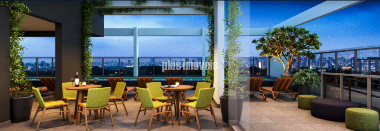 Apartamento com 1 Quarto à Venda, 28 m² em Brooklin Paulista - São Paulo