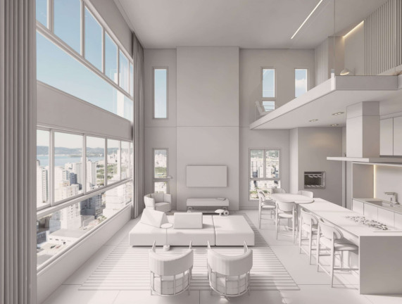 Imagem Apartamento com 2 Quartos à Venda, 100 m² em Perequê - Porto Belo