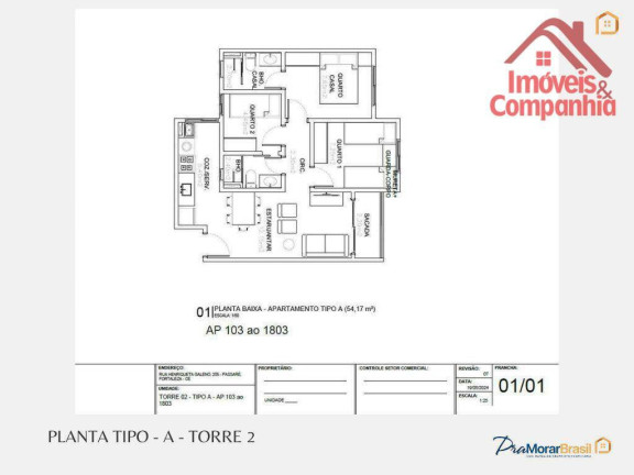 Imagem Apartamento com 2 Quartos à Venda, 37 m² em Aldeota - Fortaleza