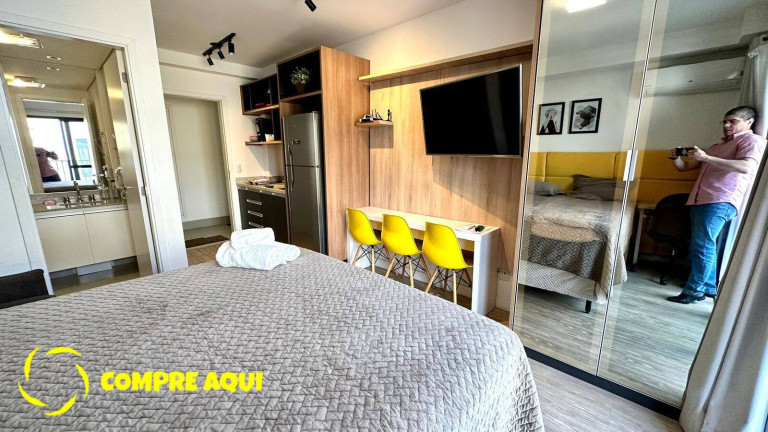 Imagem Apartamento com 1 Quarto à Venda, 25 m² em Santa Efigênia - São Paulo