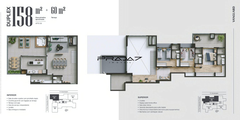 Imagem Imóvel com 3 Quartos à Venda, 20 m² em Vila Izabel - Curitiba