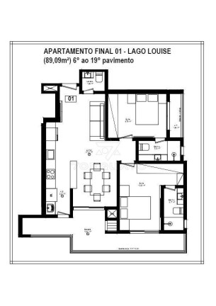 Imagem Apartamento com 2 Quartos à Venda, 89 m² em Fazenda - Itajaí