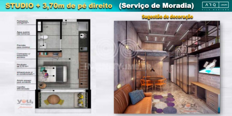 Imagem Apartamento com 1 Quarto à Venda, 28 m² em Vila Mariana - São Paulo