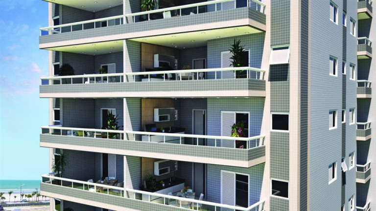 Imagem Apartamento com 3 Quartos à Venda, 100 m² em Guilhermina - Praia Grande